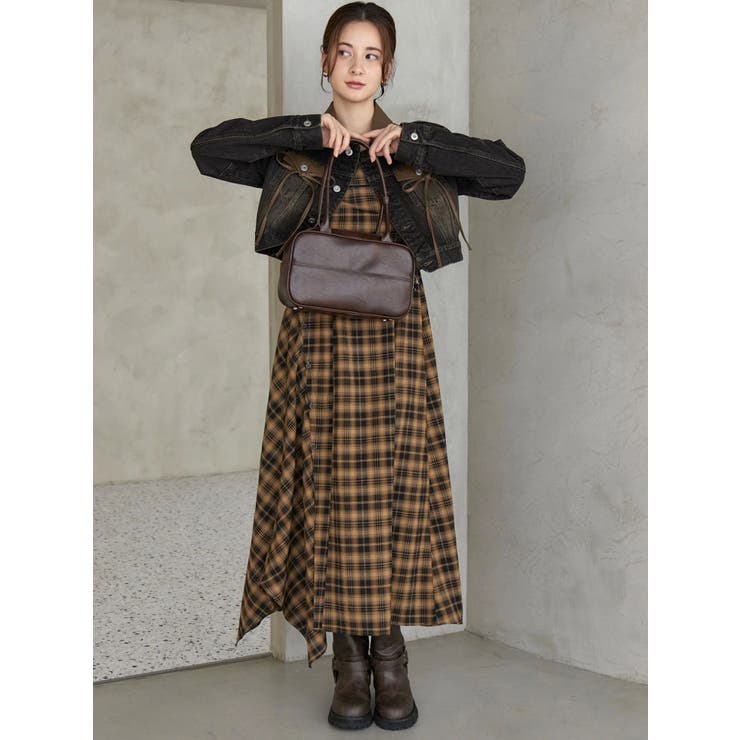 ２ＷＡＹチェックロングワンピース | CALNAMUR | 詳細画像31 