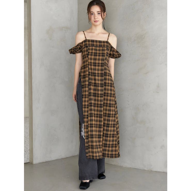 ２ＷＡＹチェックロングワンピース | CALNAMUR | 詳細画像34 