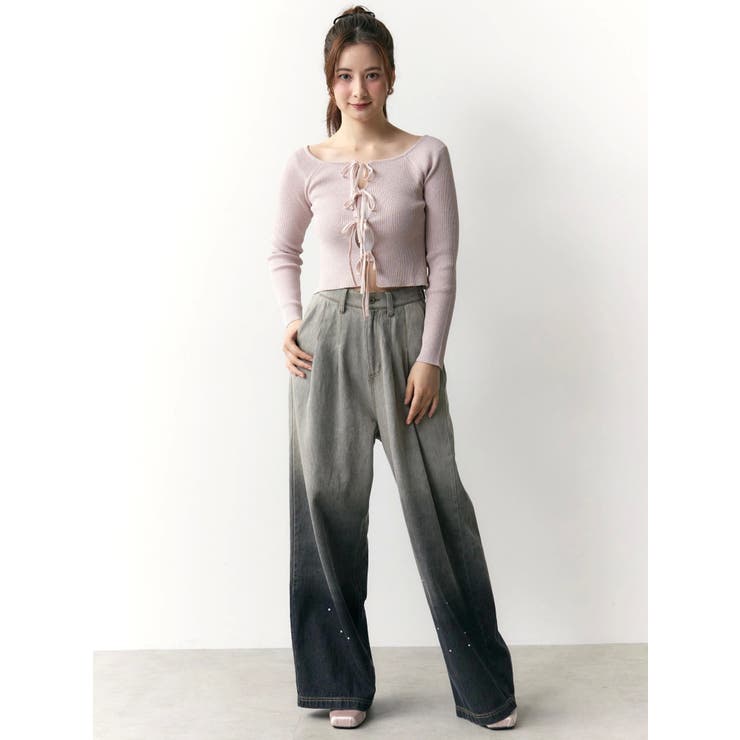 グラデーションデニムパンツ | CALNAMUR | 詳細画像14 