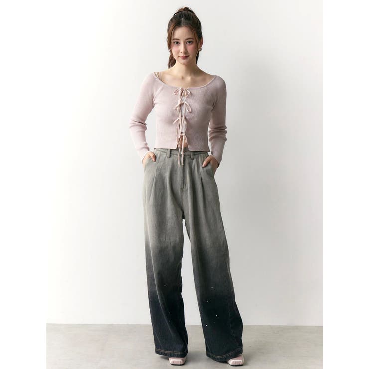 グラデーションデニムパンツ | CALNAMUR | 詳細画像15 