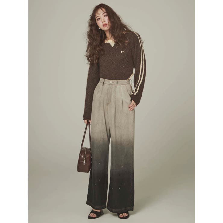 グラデーションデニムパンツ | CALNAMUR | 詳細画像2 