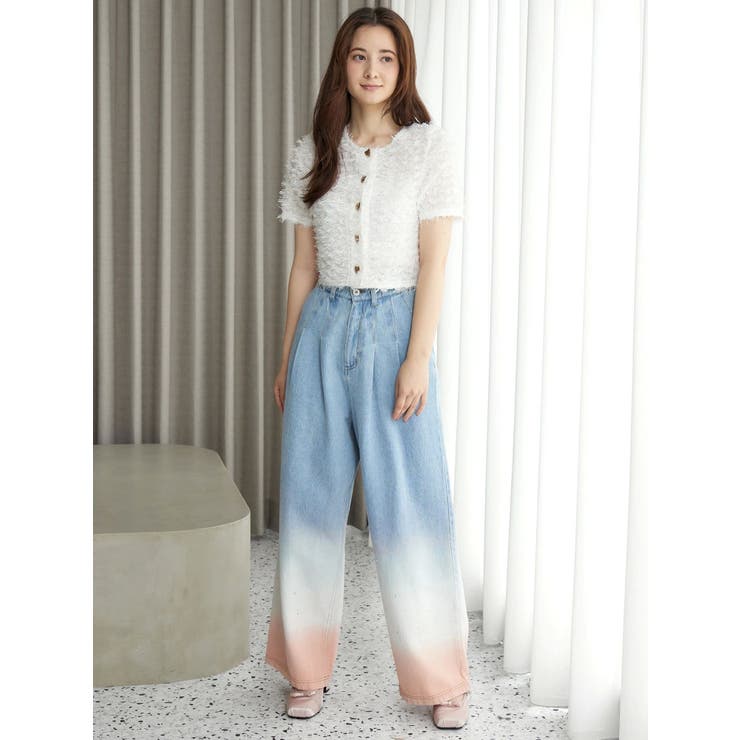 グラデーションデニムパンツ | CALNAMUR | 詳細画像21 