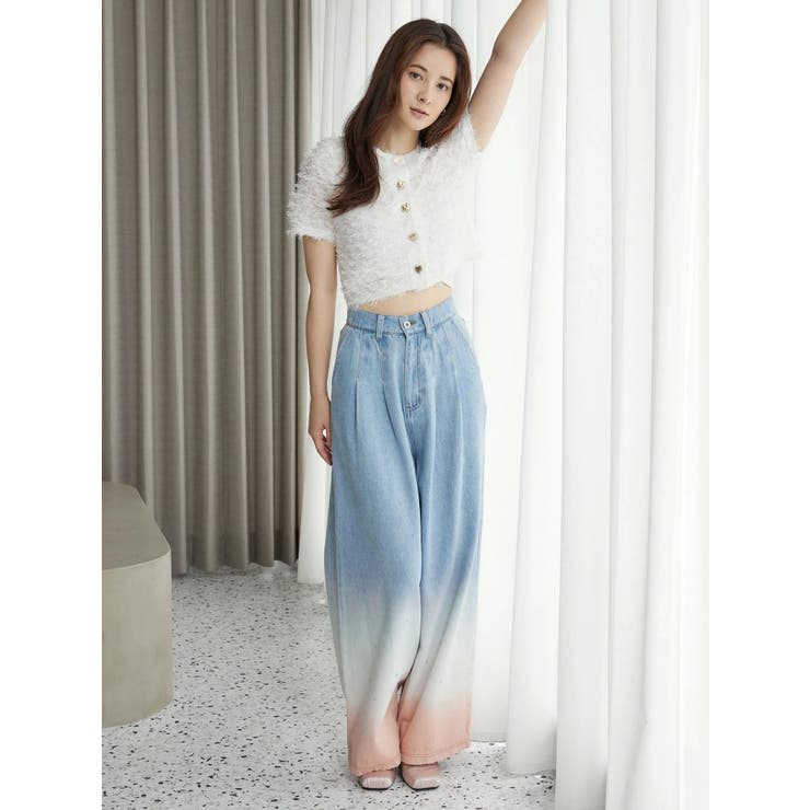 グラデーションデニムパンツ | CALNAMUR | 詳細画像23 