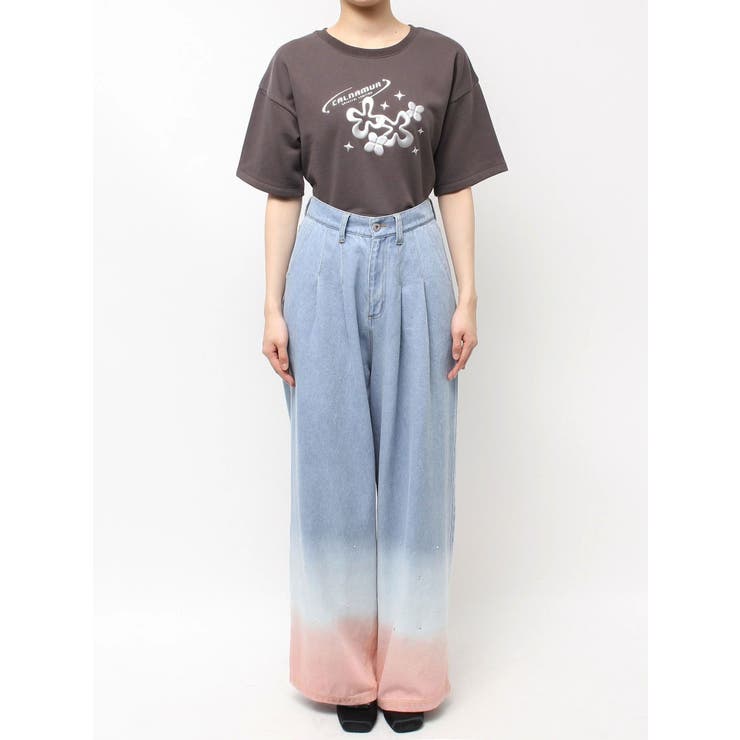 グラデーションデニムパンツ | CALNAMUR | 詳細画像35 