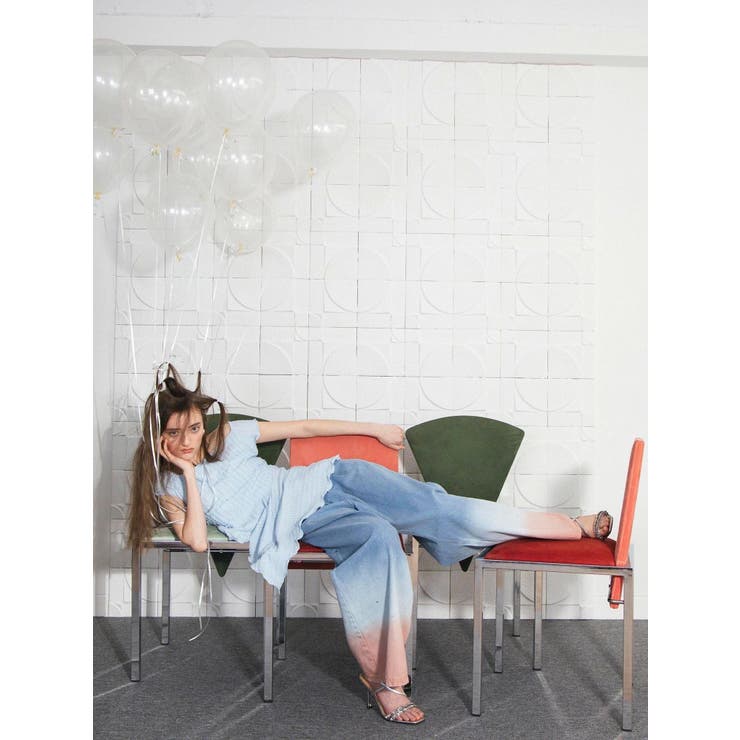 グラデーションデニムパンツ | CALNAMUR | 詳細画像4 