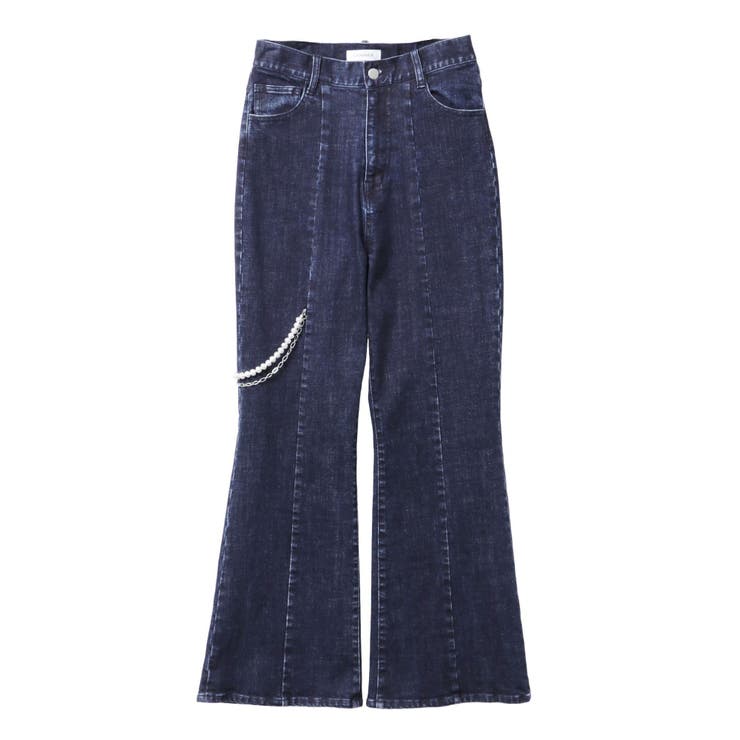 パールチェーンフレアデニム | CALNAMUR | 詳細画像41 