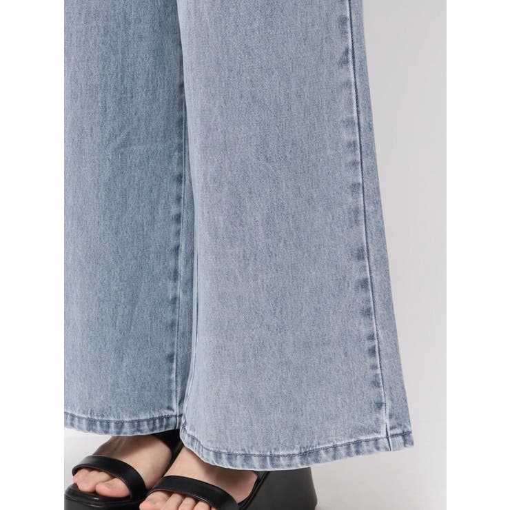 バックリボンレースデニムパンツ | CALNAMUR | 詳細画像31 