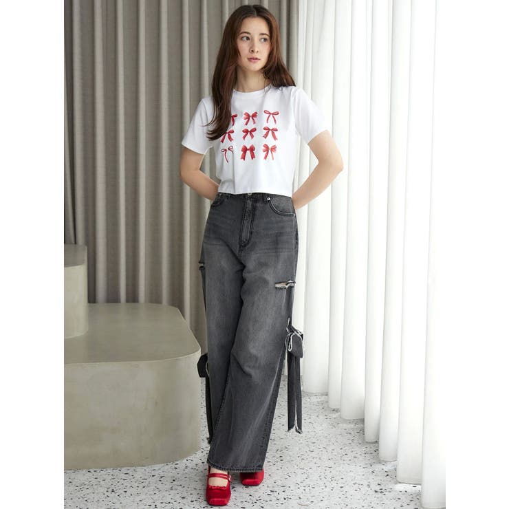 RIBBON ASSORT TEE/リボンアソートTシャツ | CALNAMUR | 詳細画像42 