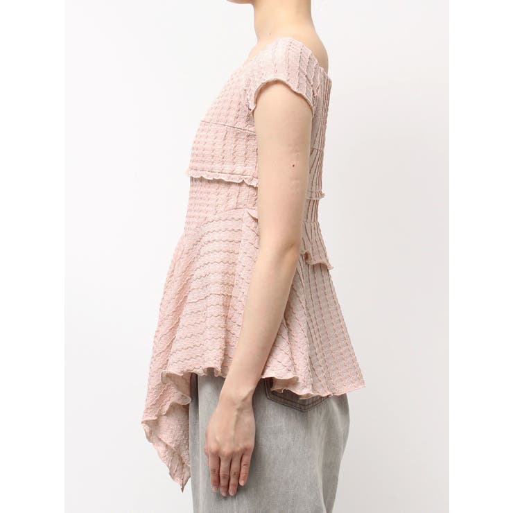 アシンメトリーヘムウェーブトップス | CALNAMUR | 詳細画像35 