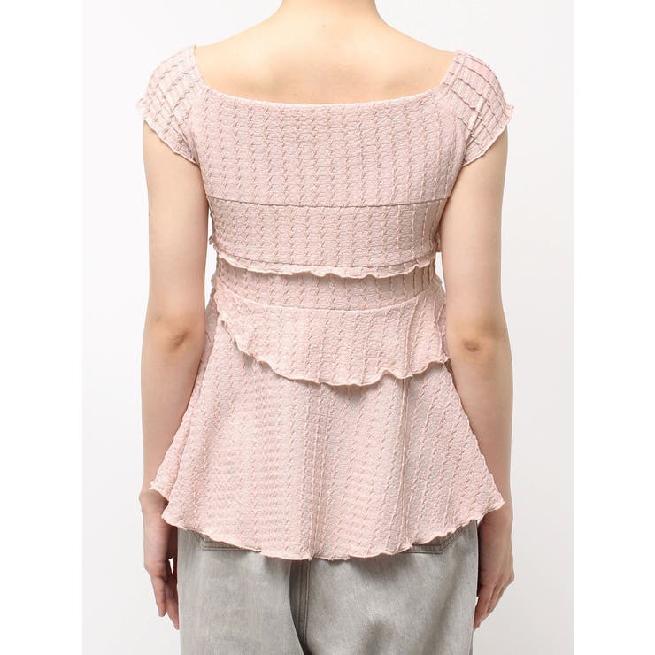 アシンメトリーヘムウェーブトップス | CALNAMUR | 詳細画像36 