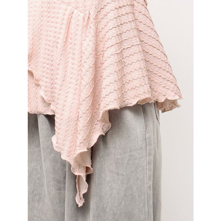 アシンメトリーヘムウェーブトップス | CALNAMUR | 詳細画像39 