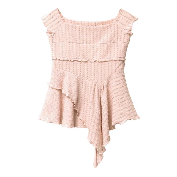 アシンメトリーヘムウェーブトップス | CALNAMUR | 詳細画像49 