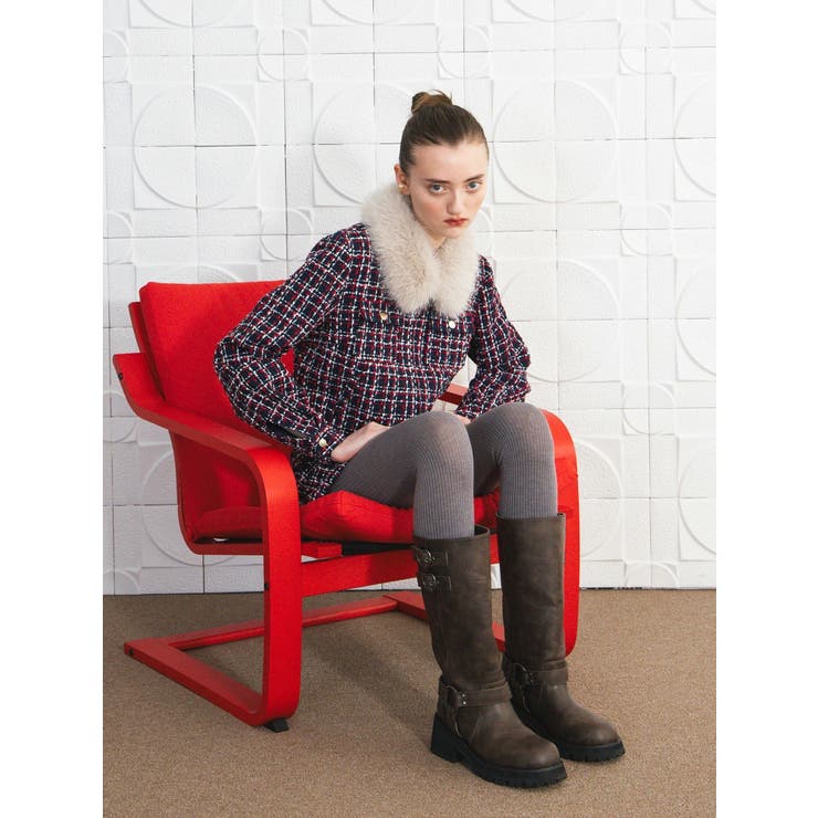 ２ＷＡＹクラシカルツイードティペットＪＫ | CALNAMUR | 詳細画像14 