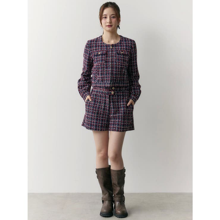 ２ＷＡＹクラシカルツイードティペットＪＫ | CALNAMUR | 詳細画像39 