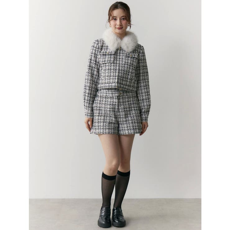 ２ＷＡＹクラシカルツイードティペットＪＫ | CALNAMUR | 詳細画像42 