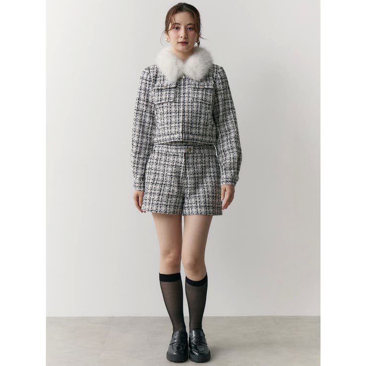 ２ＷＡＹクラシカルツイードティペットＪＫ | CALNAMUR | 詳細画像44 