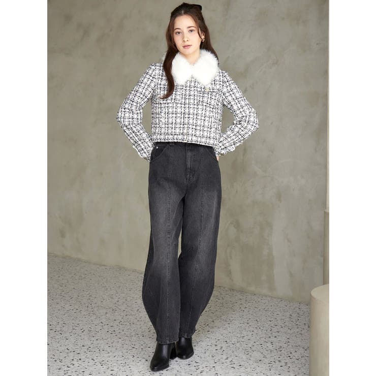 ２ＷＡＹクラシカルツイードティペットＪＫ | CALNAMUR | 詳細画像46 