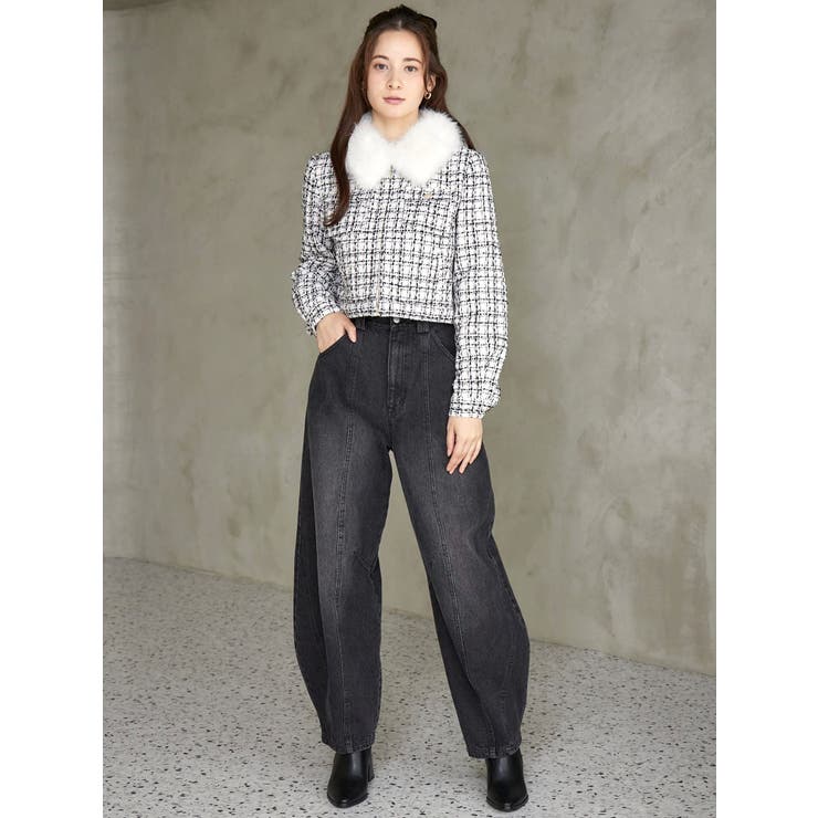 ２ＷＡＹクラシカルツイードティペットＪＫ | CALNAMUR | 詳細画像47 