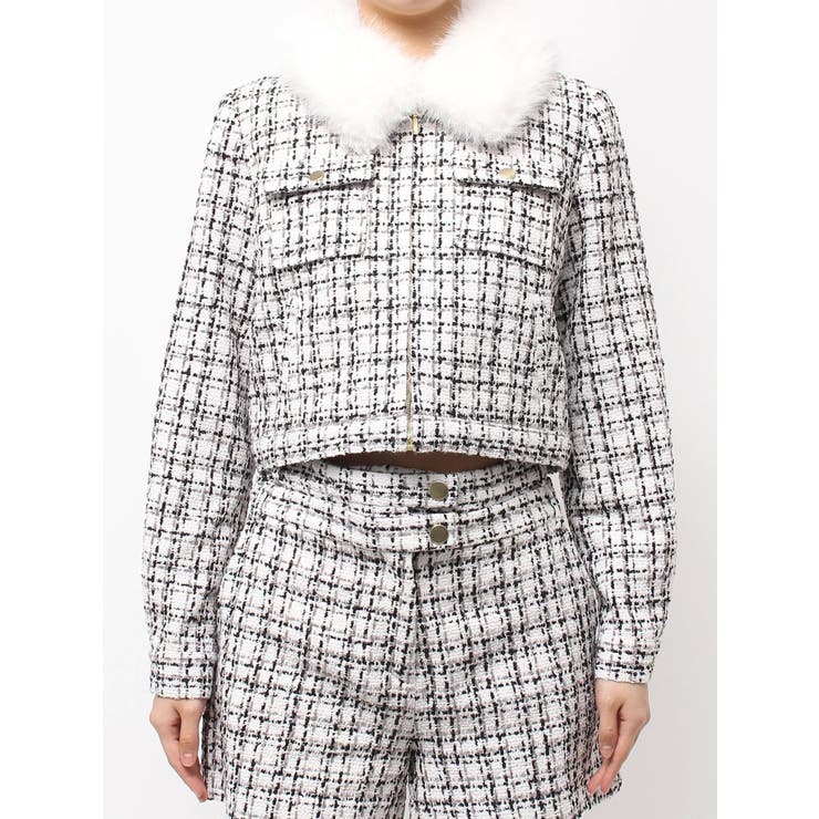 ２ＷＡＹクラシカルツイードティペットＪＫ | CALNAMUR | 詳細画像49 