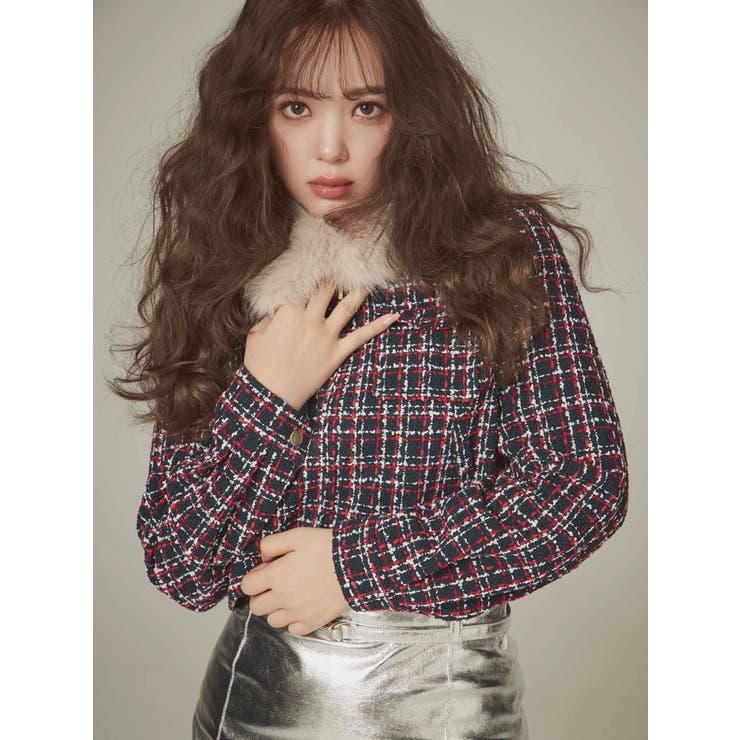 ２ＷＡＹクラシカルツイードティペットＪＫ | CALNAMUR | 詳細画像5 