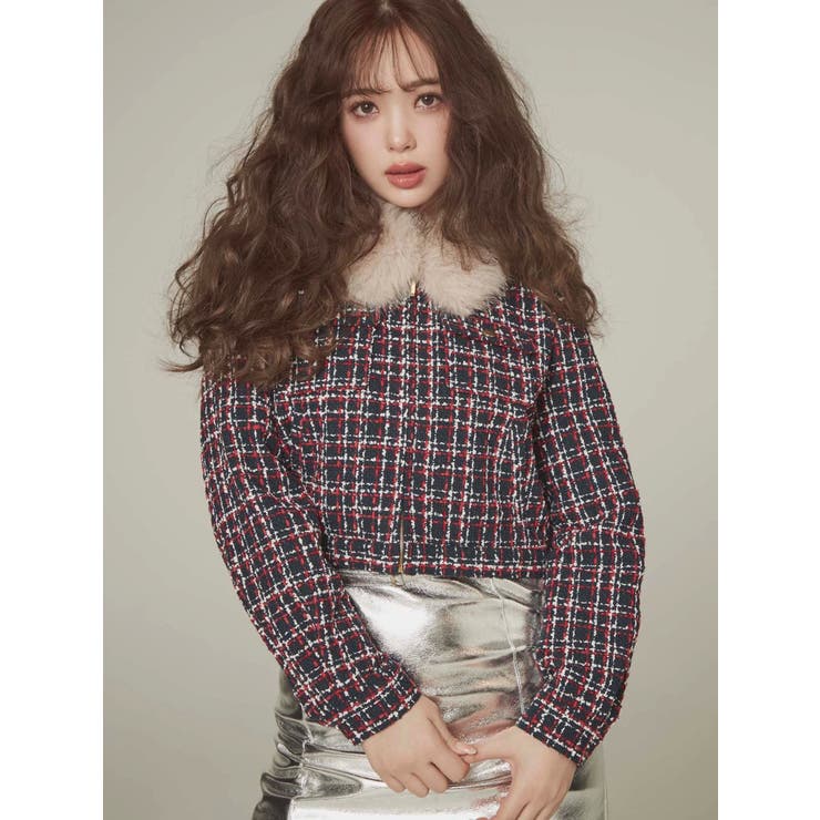 ２ＷＡＹクラシカルツイードティペットＪＫ | CALNAMUR | 詳細画像6 