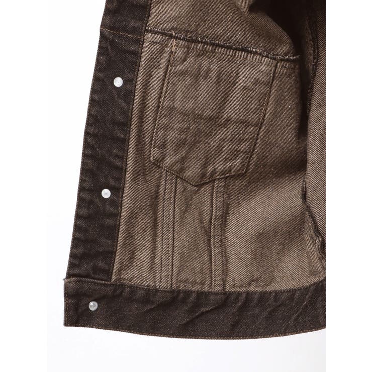 フェイクレザースウィッチングデニムジャケット | CALNAMUR | 詳細画像49 