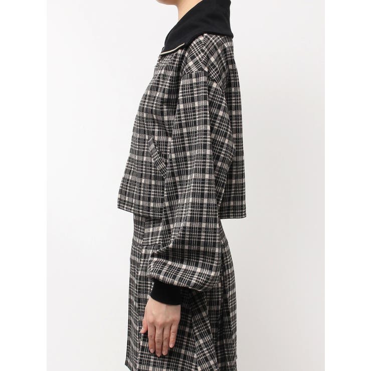 チェックニットソーブルゾン | CALNAMUR | 詳細画像36 