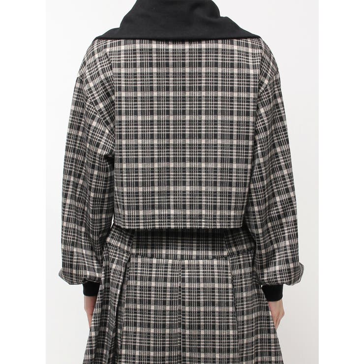 チェックニットソーブルゾン | CALNAMUR | 詳細画像37 