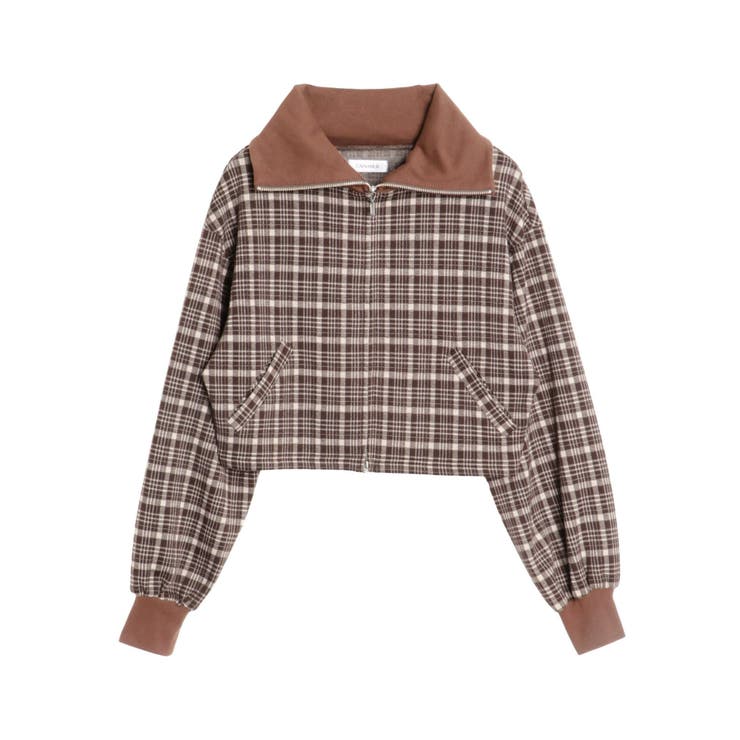 チェックニットソーブルゾン | CALNAMUR | 詳細画像48 