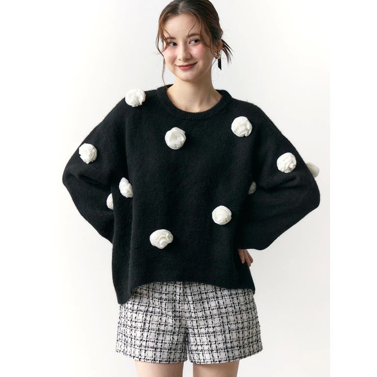 クラシカルツイードレイヤードライクミニマルショーツ | CALNAMUR | 詳細画像20 