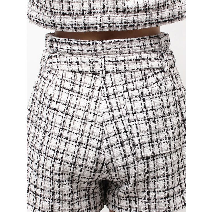 クラシカルツイードレイヤードライクミニマルショーツ | CALNAMUR | 詳細画像39 