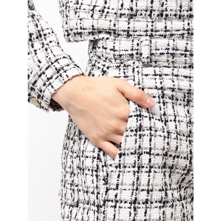 クラシカルツイードレイヤードライクミニマルショーツ | CALNAMUR | 詳細画像41 