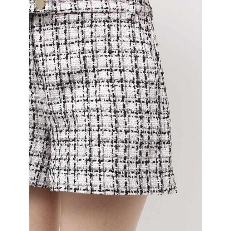 クラシカルツイードレイヤードライクミニマルショーツ | CALNAMUR | 詳細画像42 