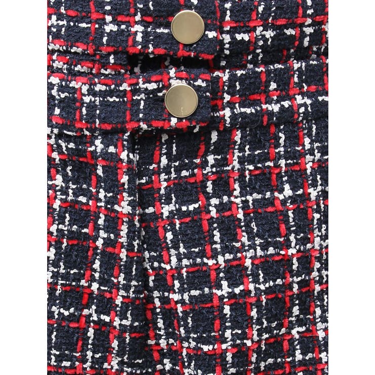 クラシカルツイードレイヤードライクミニマルショーツ | CALNAMUR | 詳細画像46 