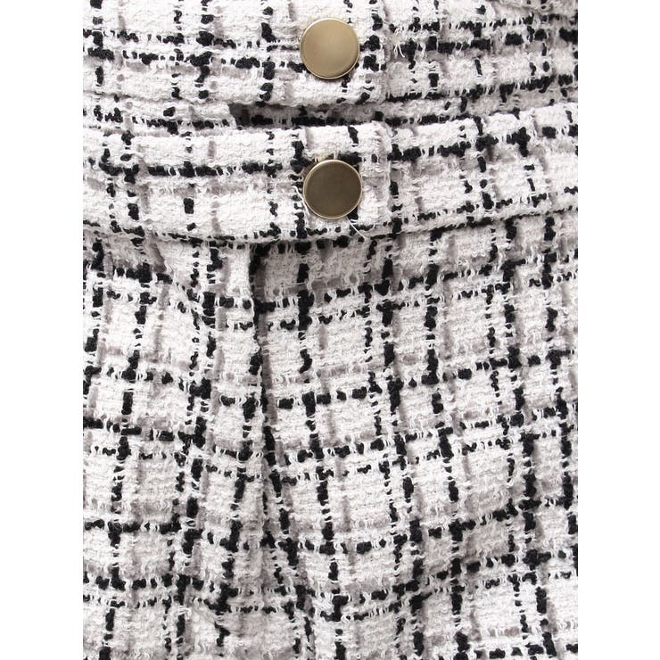 クラシカルツイードレイヤードライクミニマルショーツ | CALNAMUR | 詳細画像47 