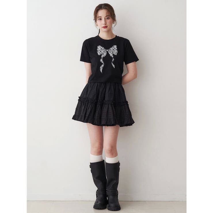 コットンギャザーボリュームスカート | CALNAMUR | 詳細画像14 