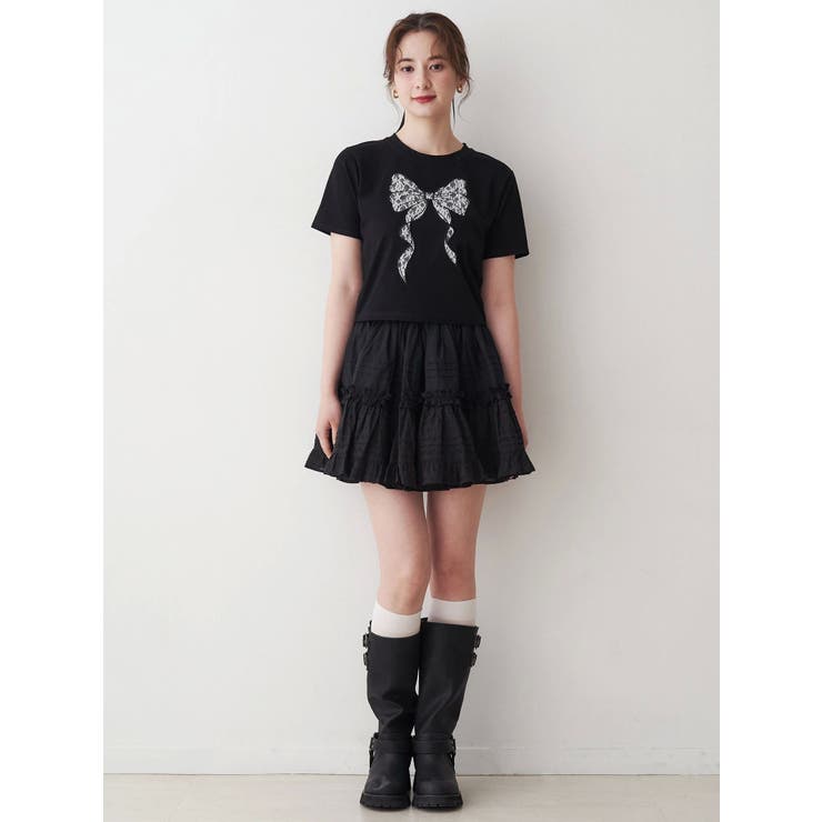 コットンギャザーボリュームスカート | CALNAMUR | 詳細画像15 