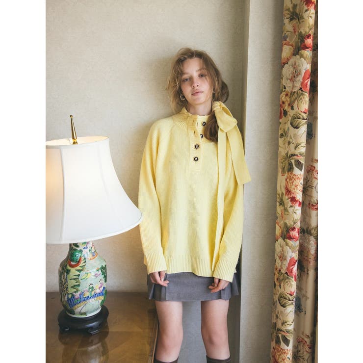 サイドデザインプリーツミニスカート | CALNAMUR | 詳細画像11 