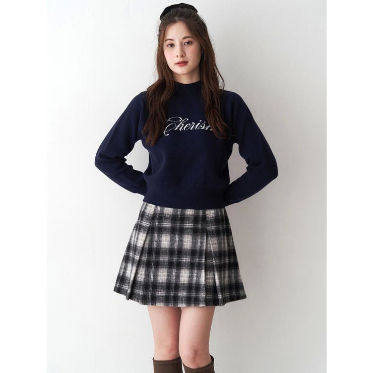 サイドデザインプリーツミニスカート | CALNAMUR | 詳細画像17 