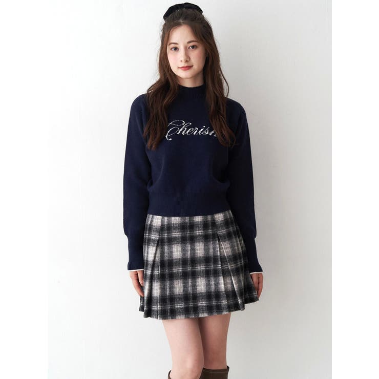 サイドデザインプリーツミニスカート | CALNAMUR | 詳細画像18 