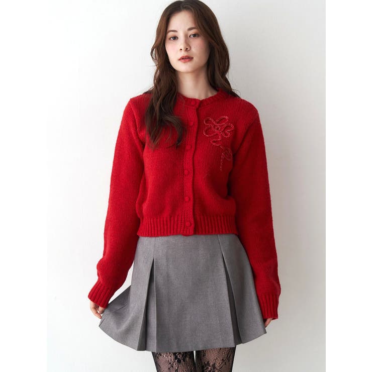 サイドデザインプリーツミニスカート | CALNAMUR | 詳細画像22 