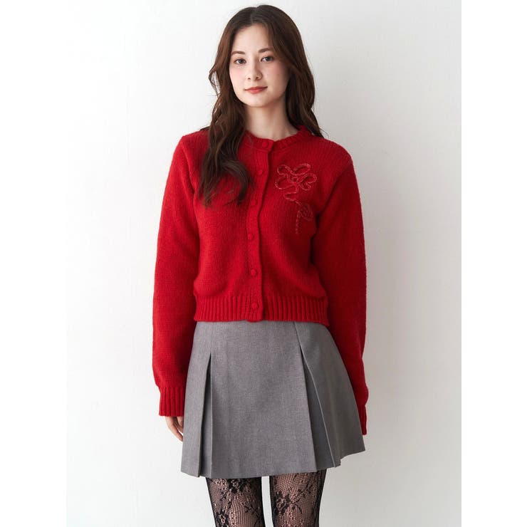 サイドデザインプリーツミニスカート | CALNAMUR | 詳細画像24 