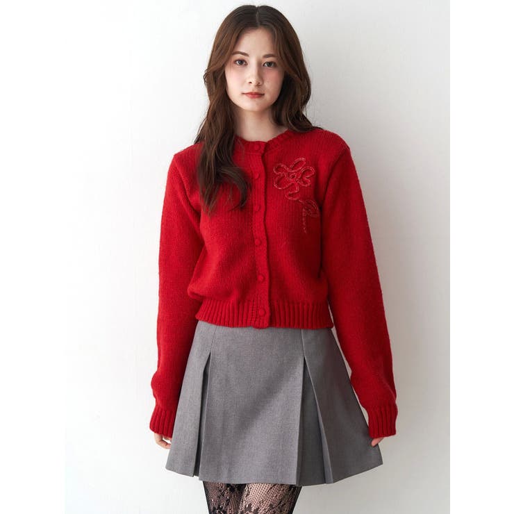 サイドデザインプリーツミニスカート | CALNAMUR | 詳細画像25 