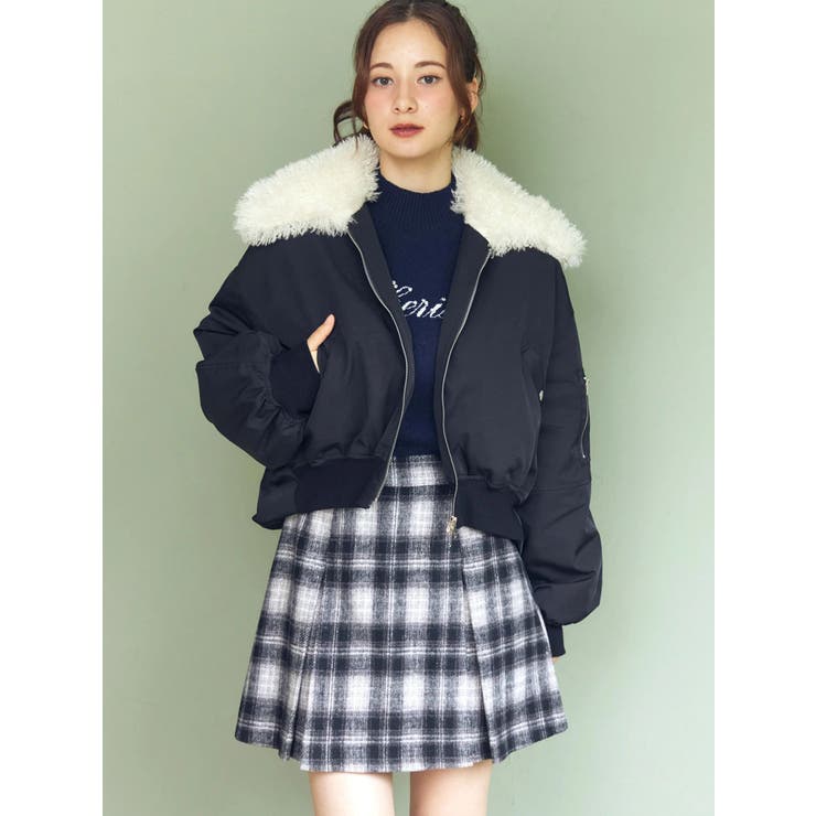 サイドデザインプリーツミニスカート | CALNAMUR | 詳細画像27 