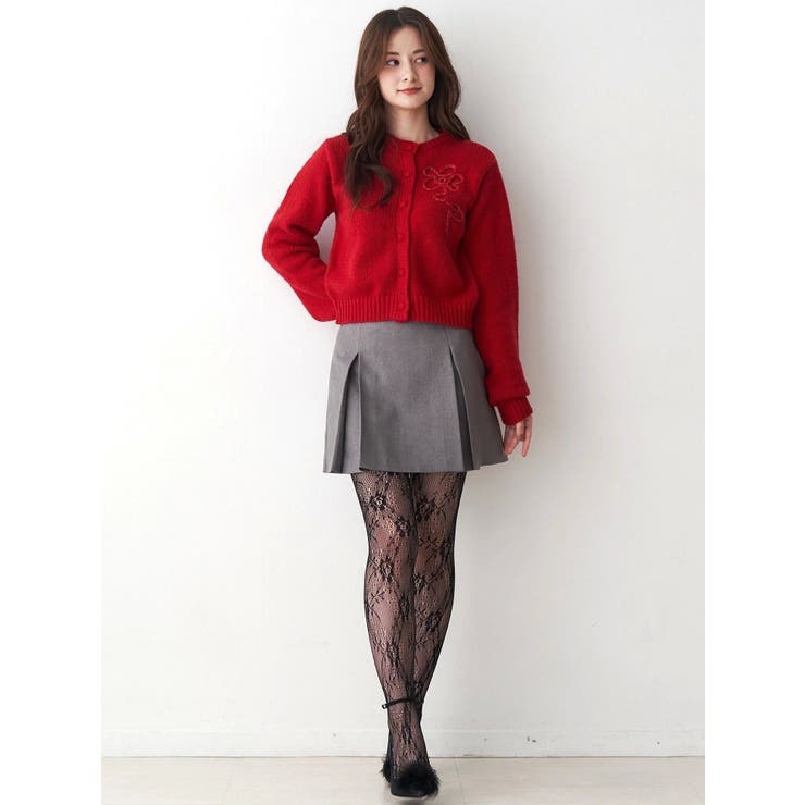 サイドデザインプリーツミニスカート | CALNAMUR | 詳細画像39 