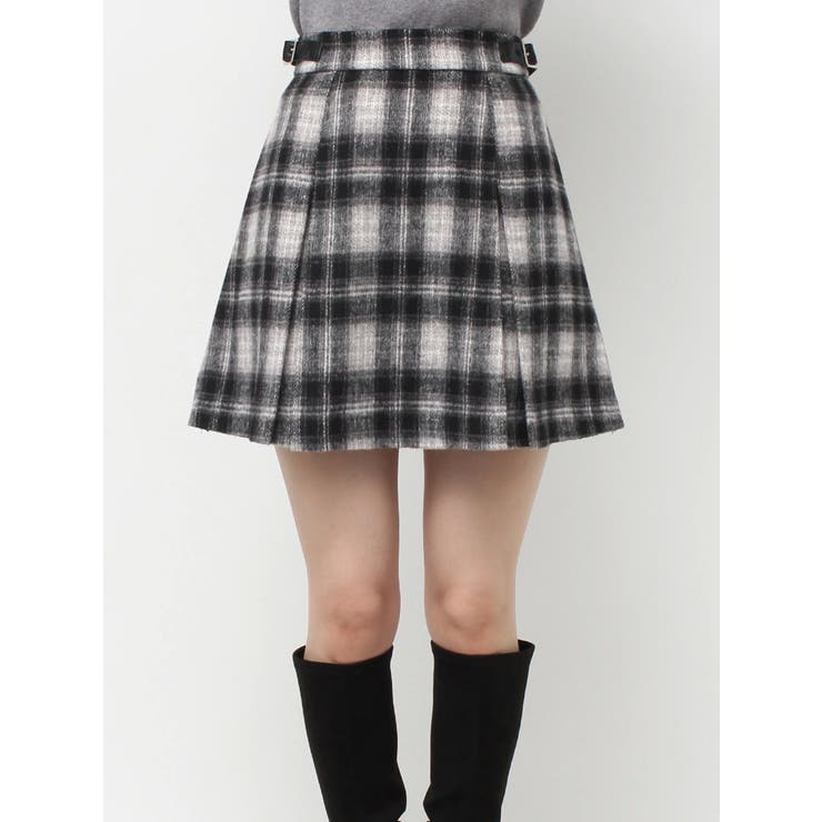 サイドデザインプリーツミニスカート | CALNAMUR | 詳細画像43 