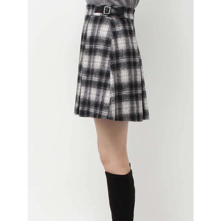 サイドデザインプリーツミニスカート | CALNAMUR | 詳細画像44 