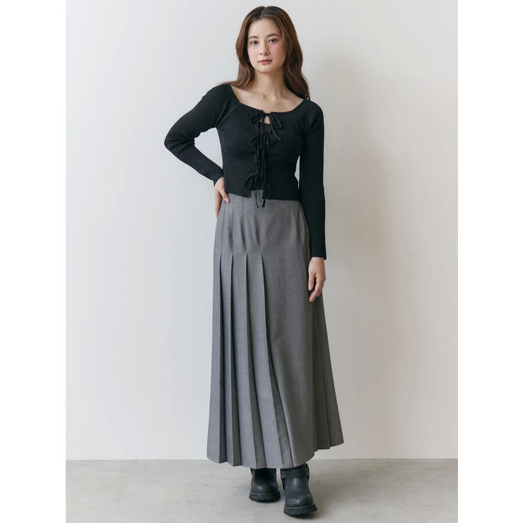 ランダムプリーツロングＳＫ | CALNAMUR | 詳細画像8 