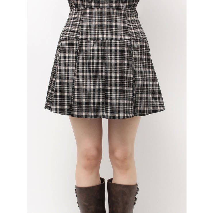 チェックニットソーミニスカート | CALNAMUR | 詳細画像19 