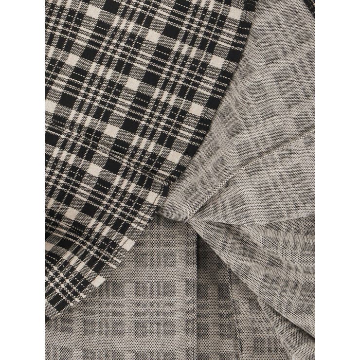 チェックニットソーミニスカート | CALNAMUR | 詳細画像25 